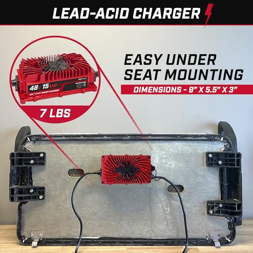 48 Volt 15AMP Lead Acid Battery Charger T9983