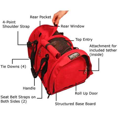 Divided Pet Carrier U2597