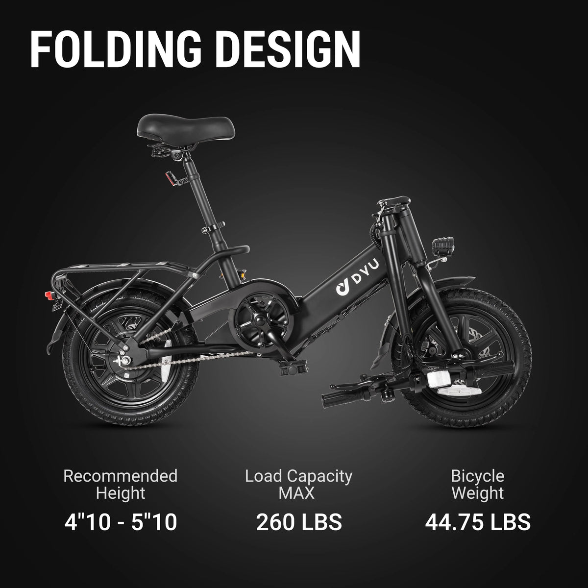 350W Folding Electric Bike I17910
