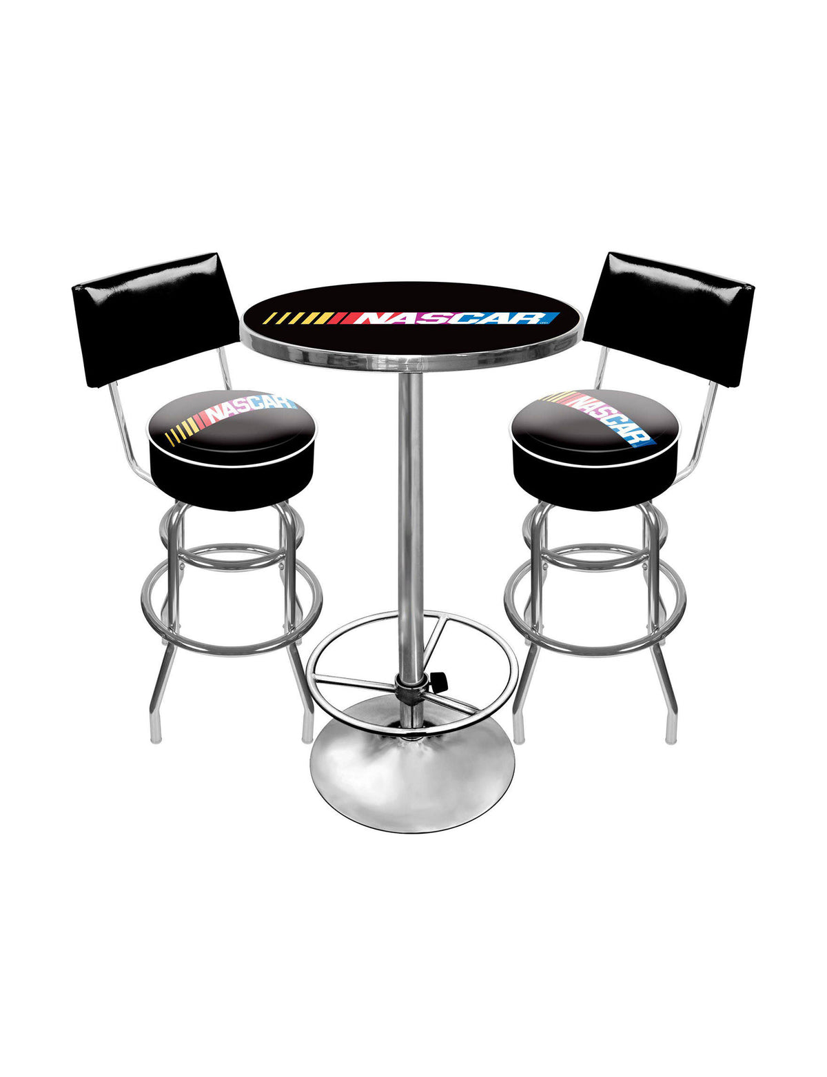 2 Stools with Back & Table N811