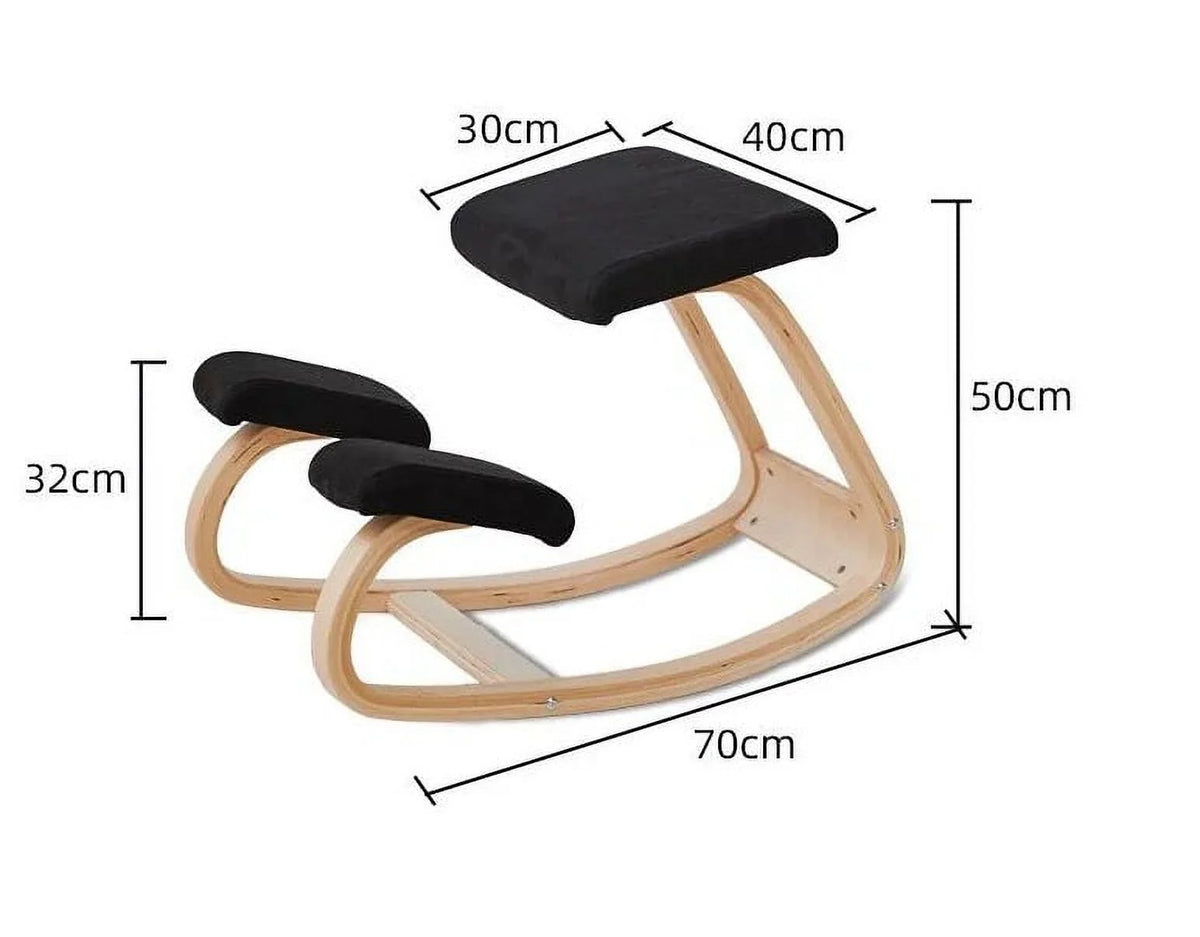 Ergonomic Kneeling Chair Stool with Thick Cushion Y858864
