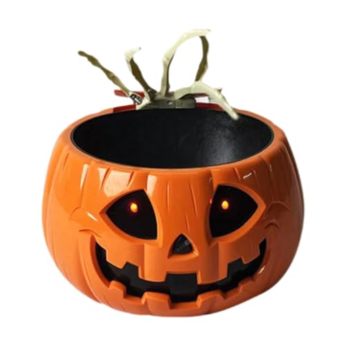 Halloween Candy Bowl with Moving Skeleton Hand O694
