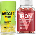 Vegan Iron Gummies + Vegan Omega-3 90 Count K854