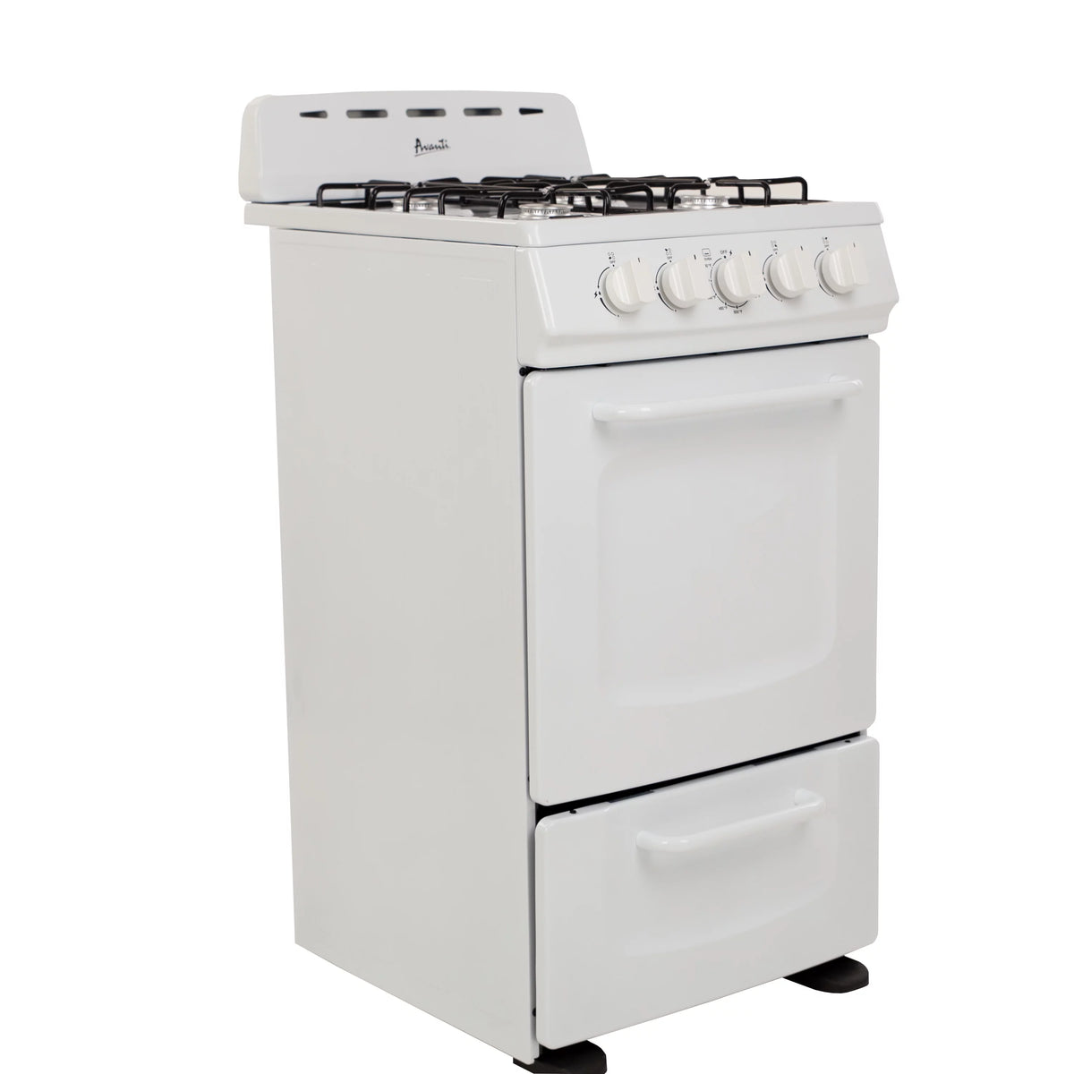 White Gas Range Oven K677