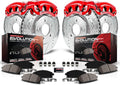 Front & Rear Carbon-Fiber Ceramic Brake Kit Y113