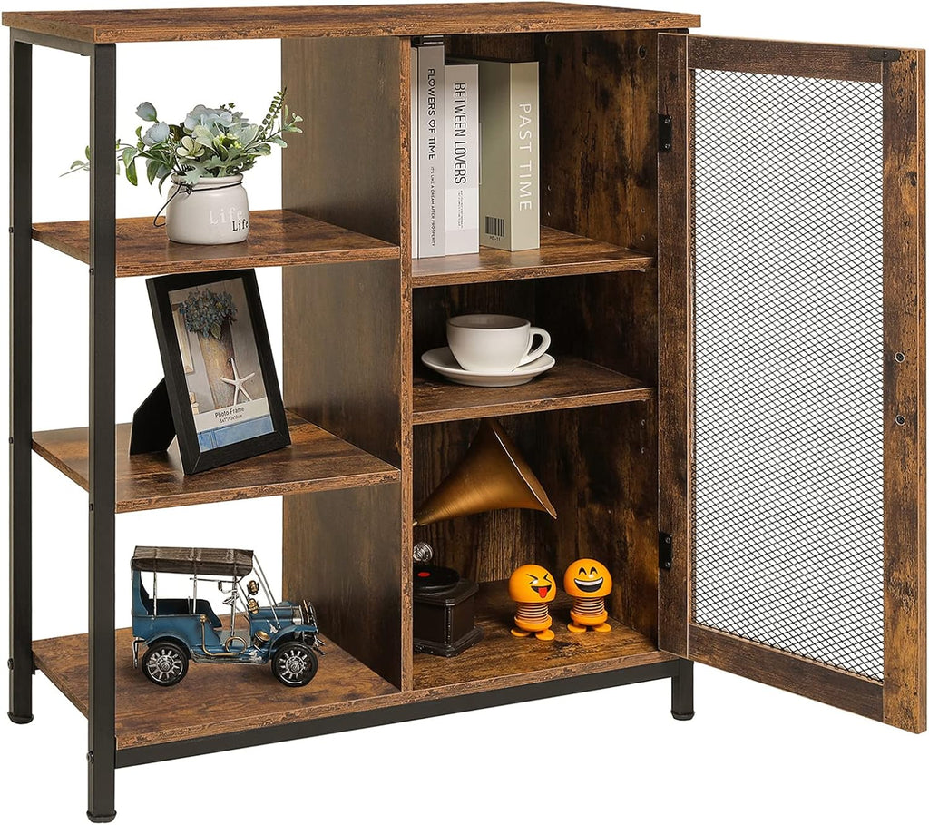 Storage Cabinet with Shelves and Door J859389