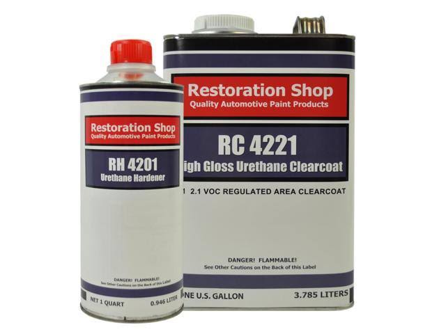 School Bus Yellow Gallon Low VOC Urethane Basecoat Clearcoat Auto Paint Kit N554921