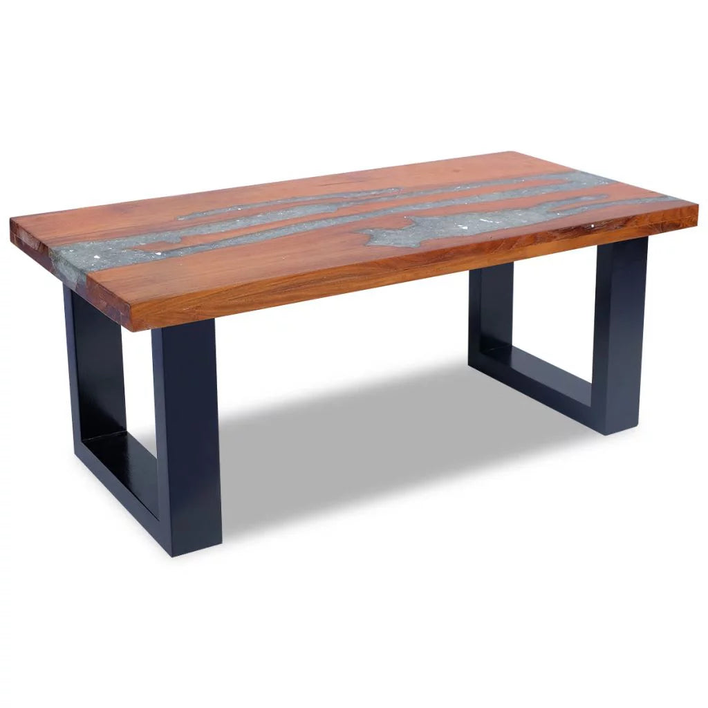 Teak Resin Coffee Table K698