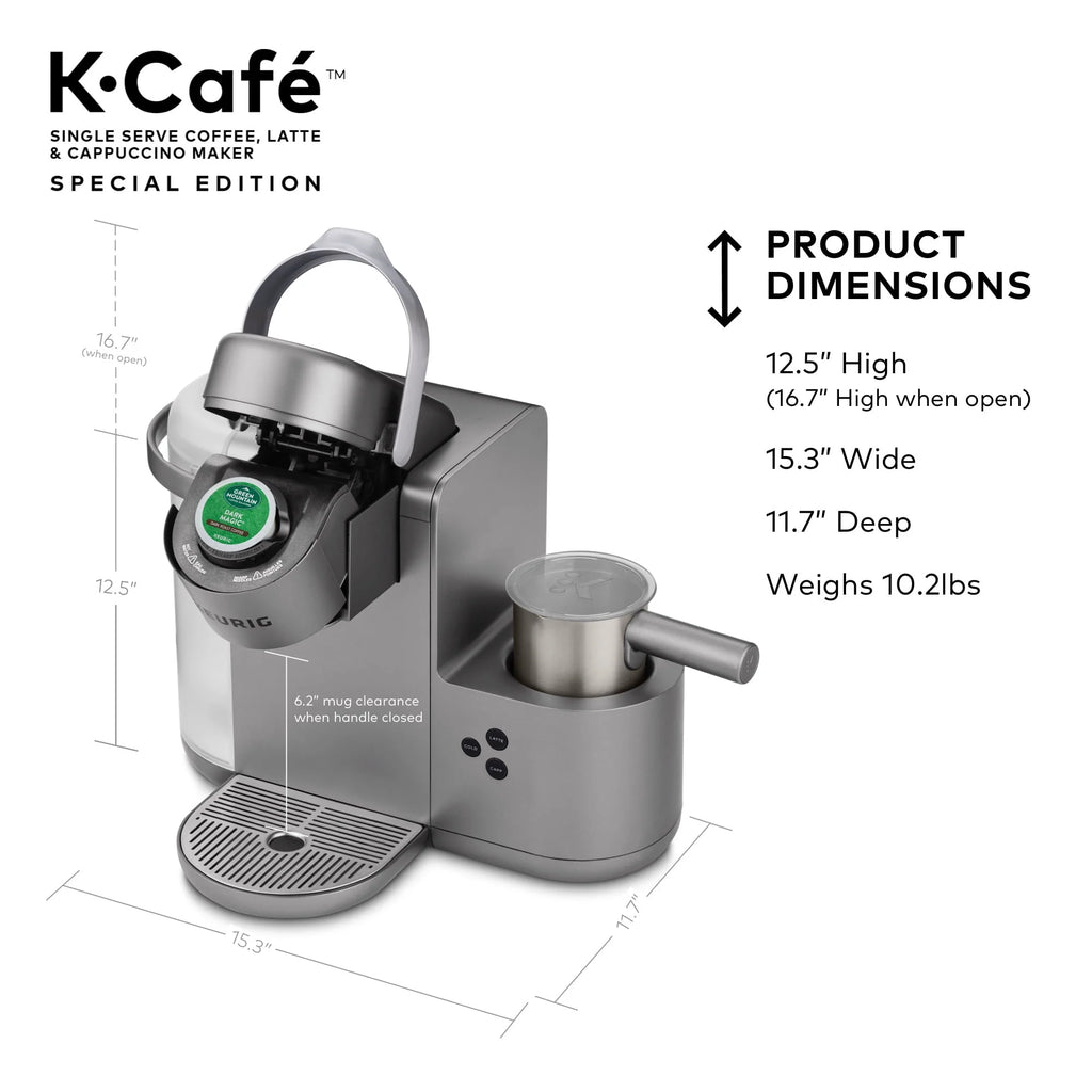 Single Serve Coffee Latte and Cappuccino Maker O959