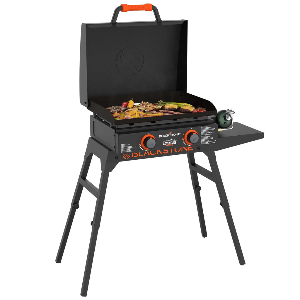 22 Propane Griddle with Stand and Adapter Hose D763323