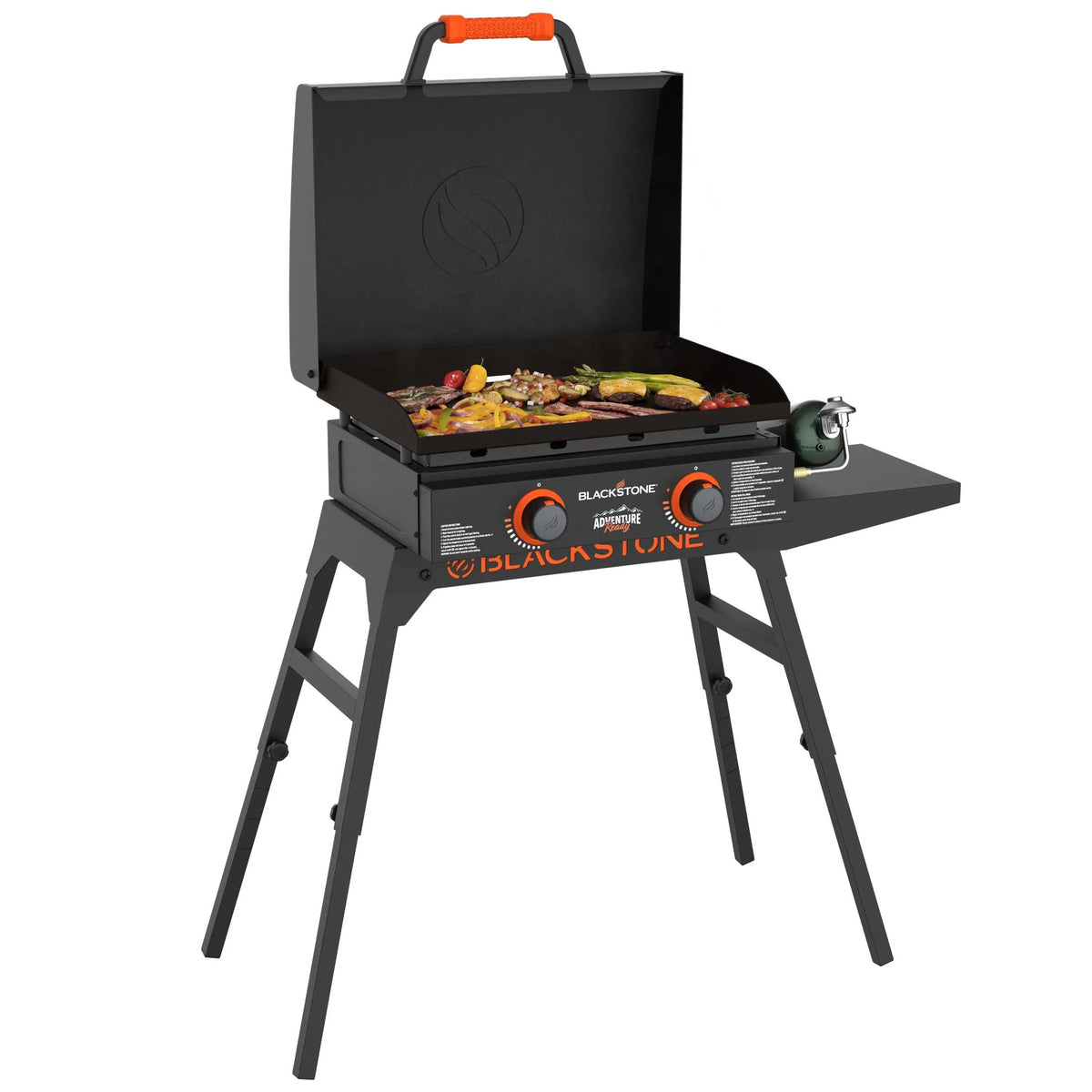 22 Propane Griddle with Stand and Adapter Hose D763323