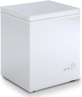 4.0 Cu ft Black Chest Freezer with Storage Basket B974732
