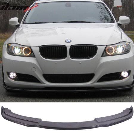 Black Front Bumper Lip N3364