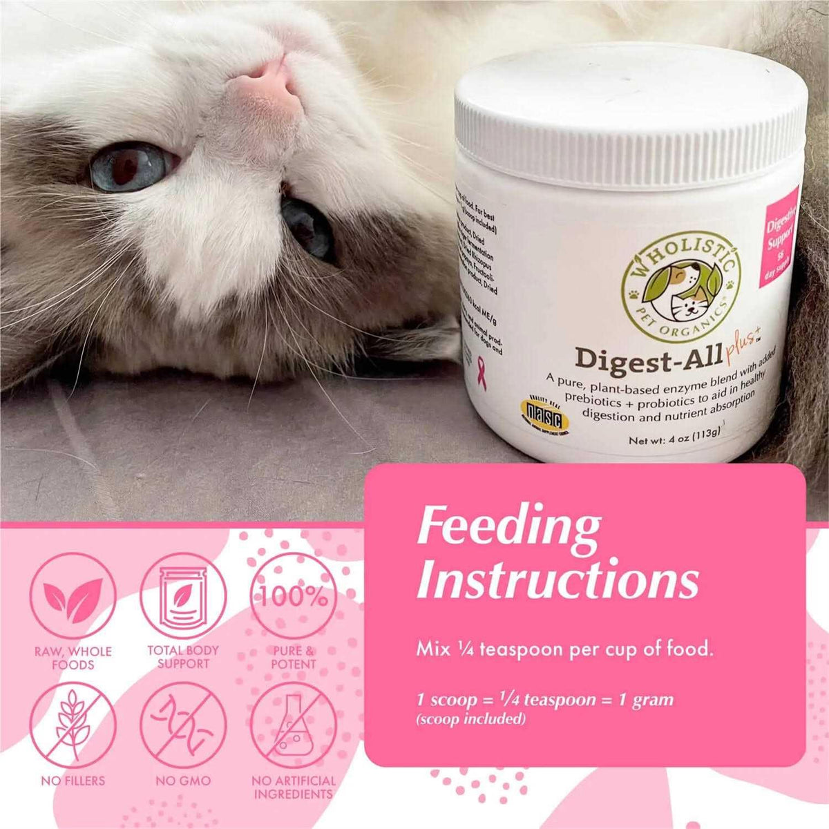Pet Organics Digest All Plus Pet Supplies Q1312