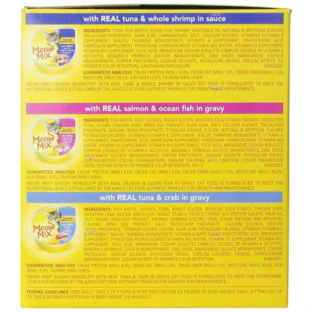 Cat Food Seafood Variety Pack A185