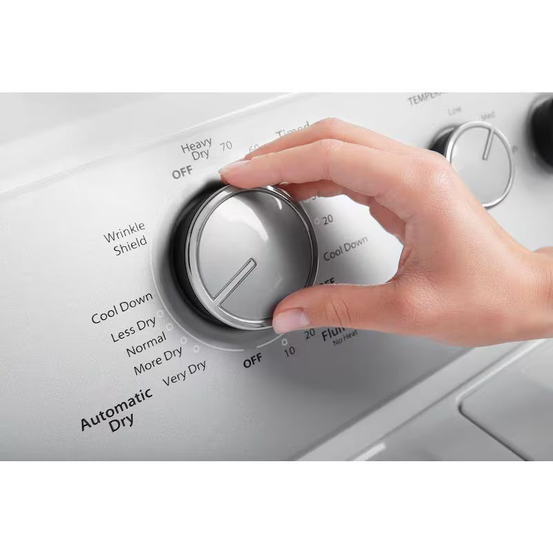 White 7.0 cu. ft. Electric Vented Dryer L5313