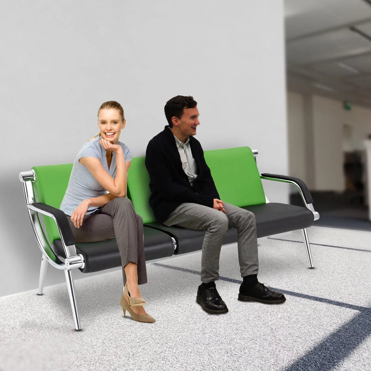 3-Seat Office Reception Sofa D106841