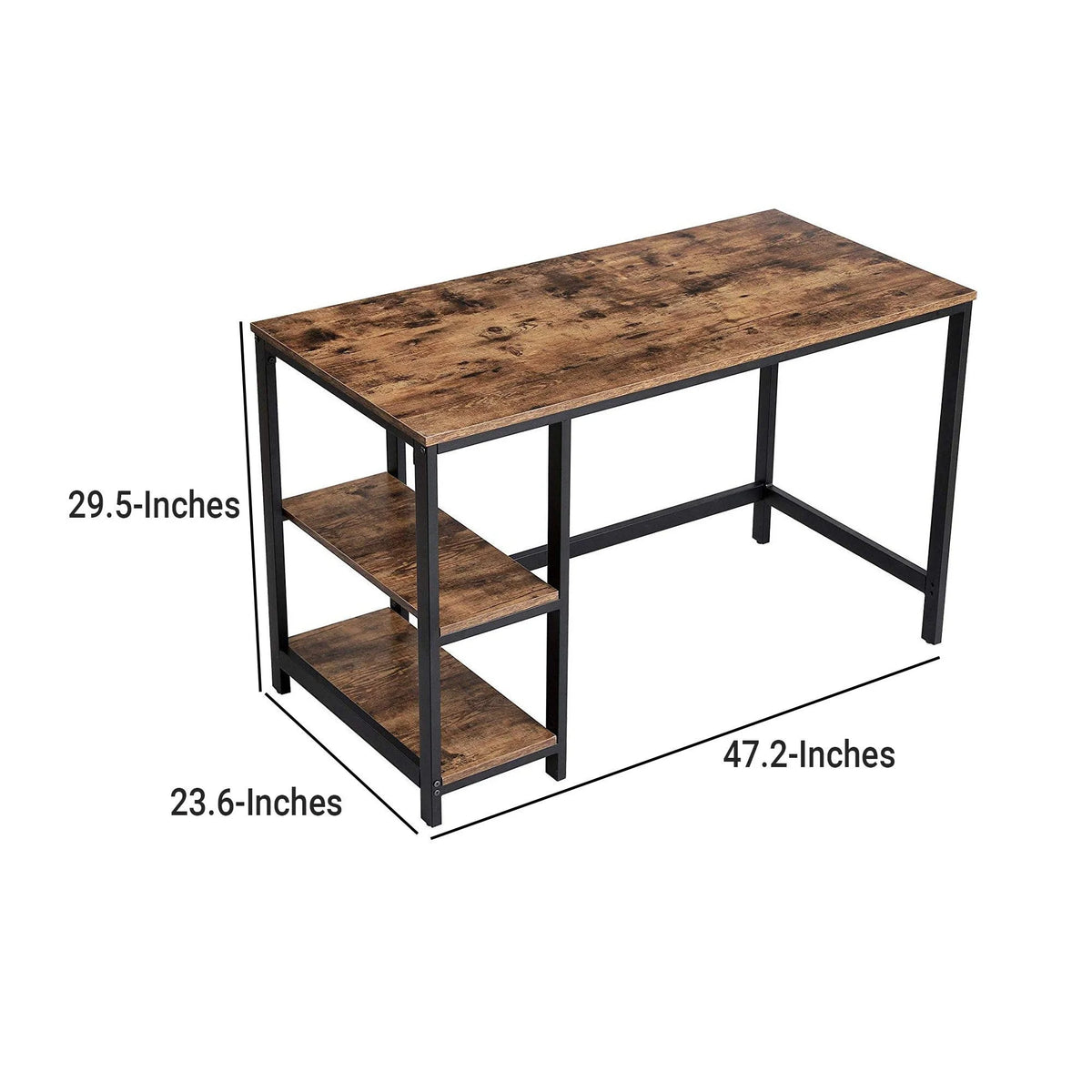 Wood and Metal Desk H45608