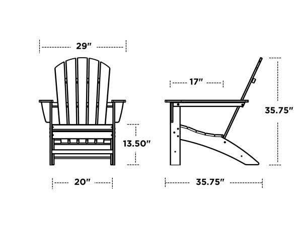 Teak Adirondack Chair Q91108