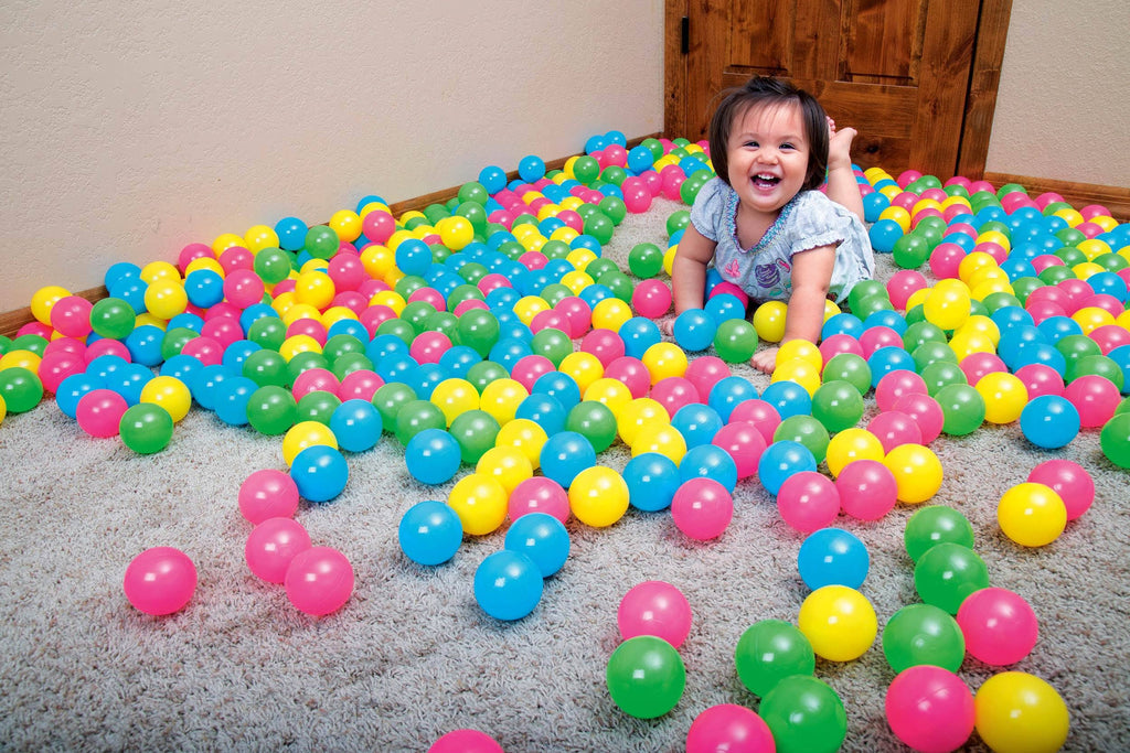 Plastic Play Balls 100 Count 6 Pack B651