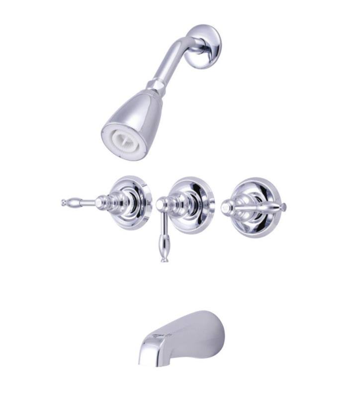 Oil Rubbed Bronze Tub & Shower Faucet X578