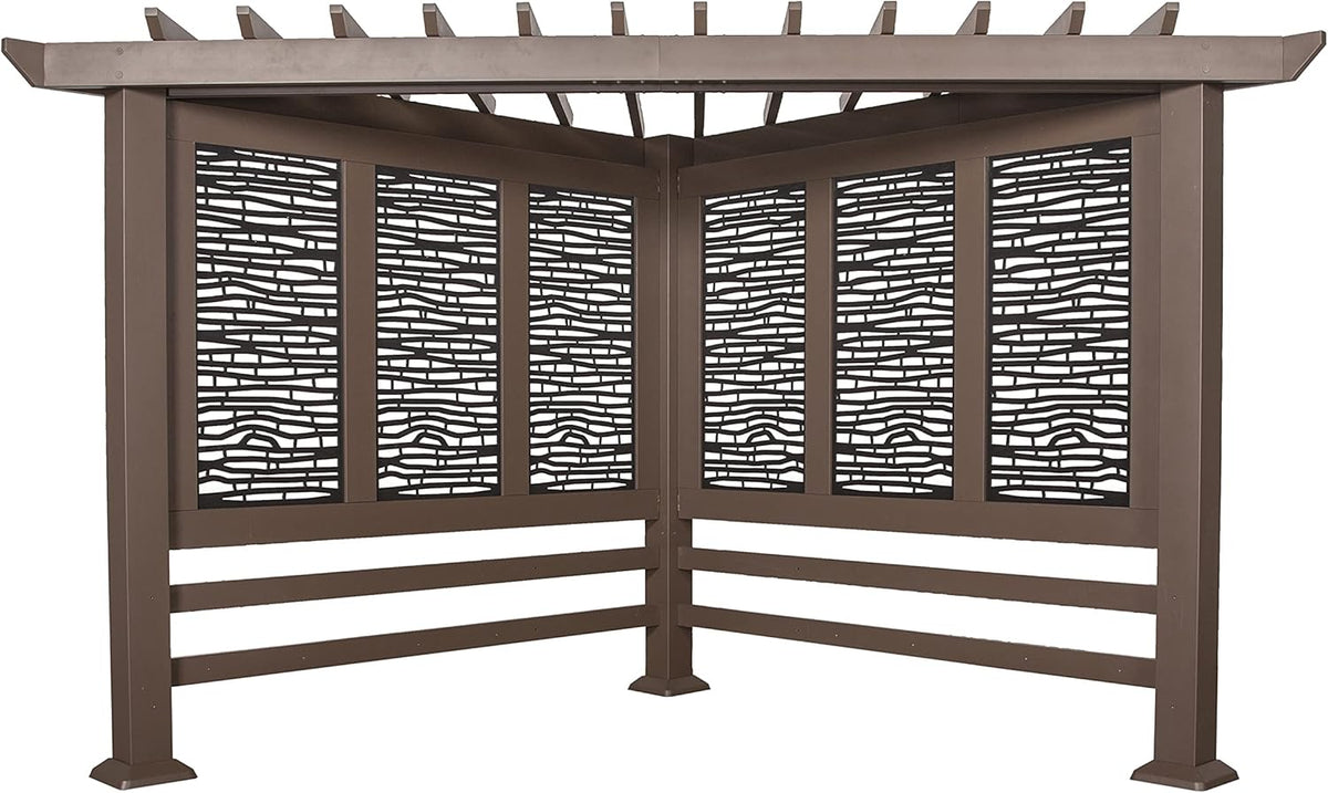 Steel Cabana Pergola W450