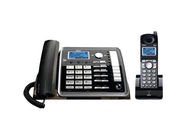 2-Handset 2-Line Landline Telephone M18439