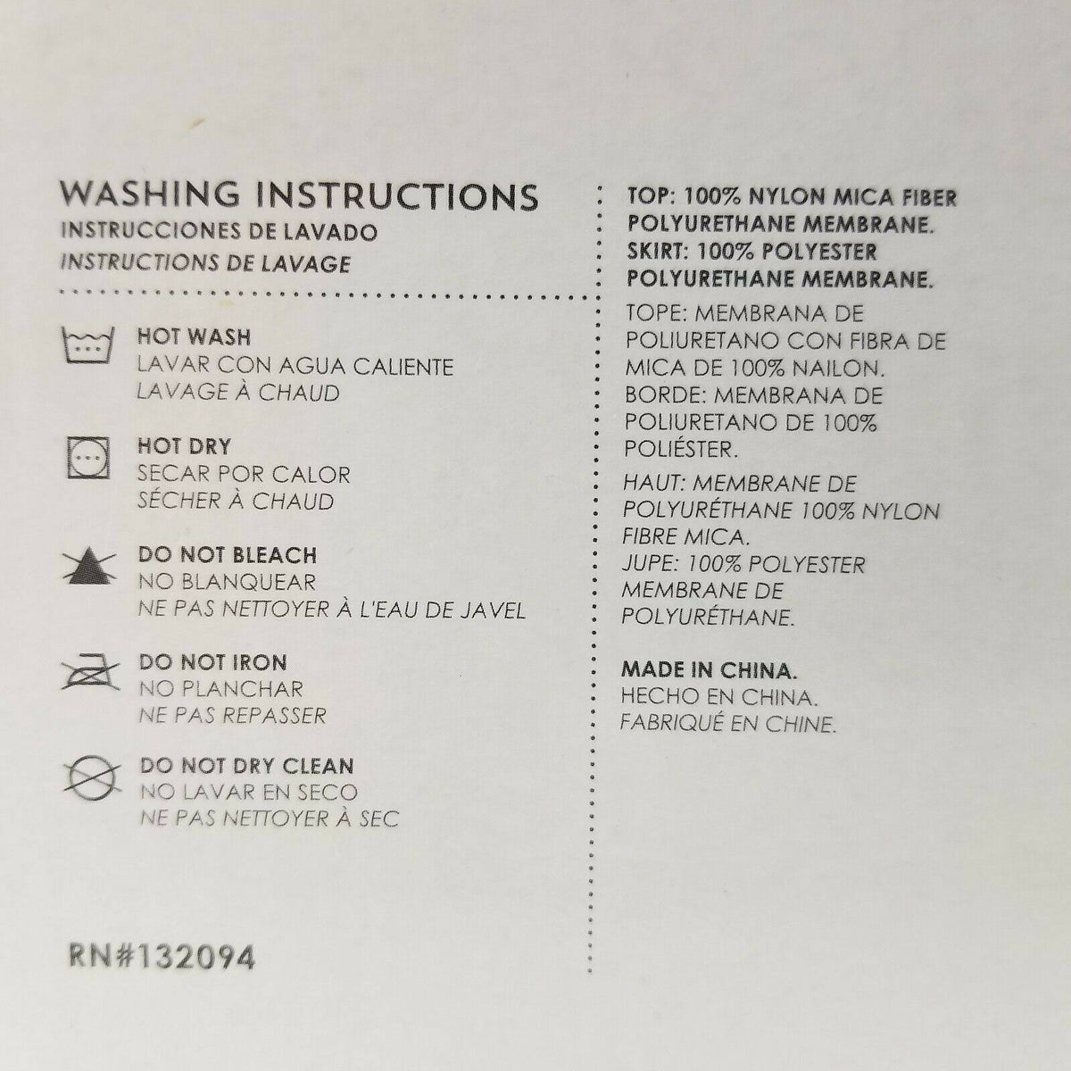 White Twin XL Mattress Protector V3978