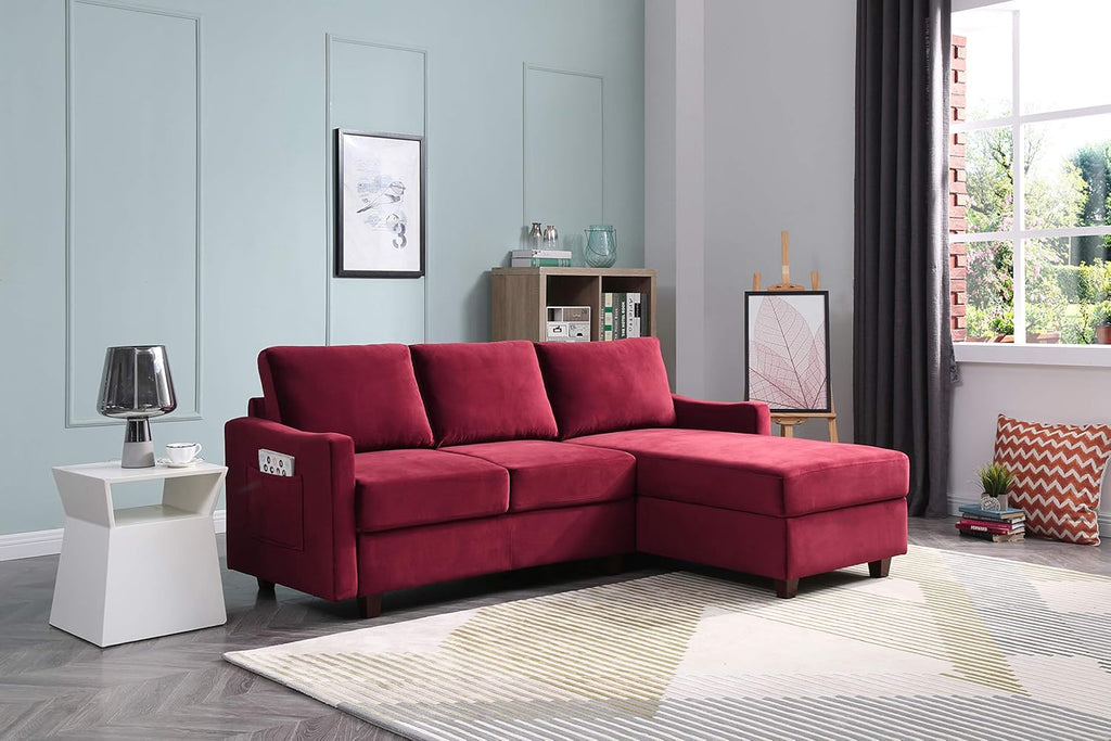 Pink Sectional I33811
