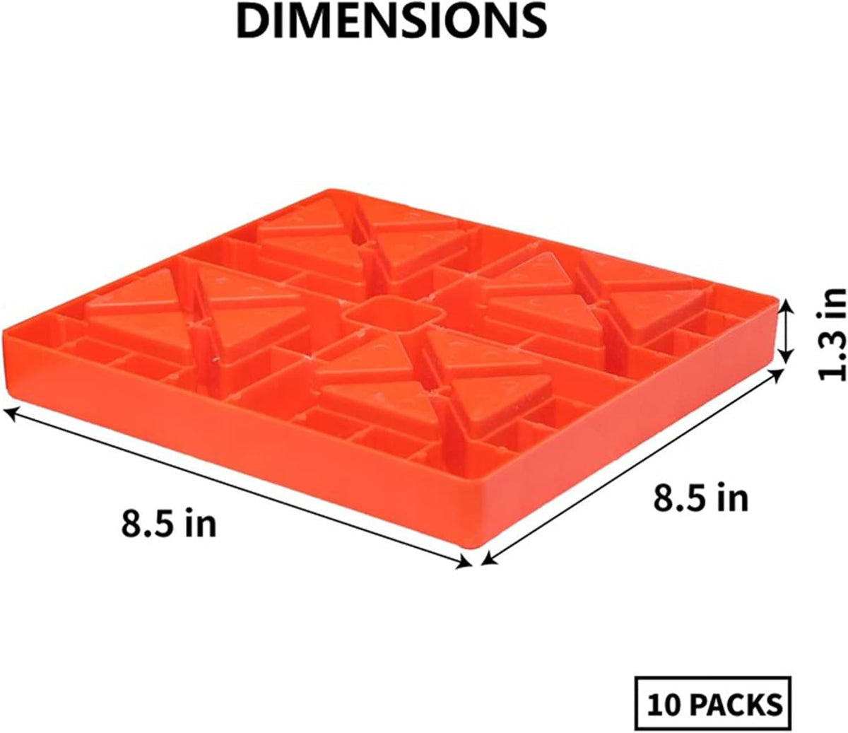 Camper Leveling Blocks 10 Pack with Carrying Bag J12362