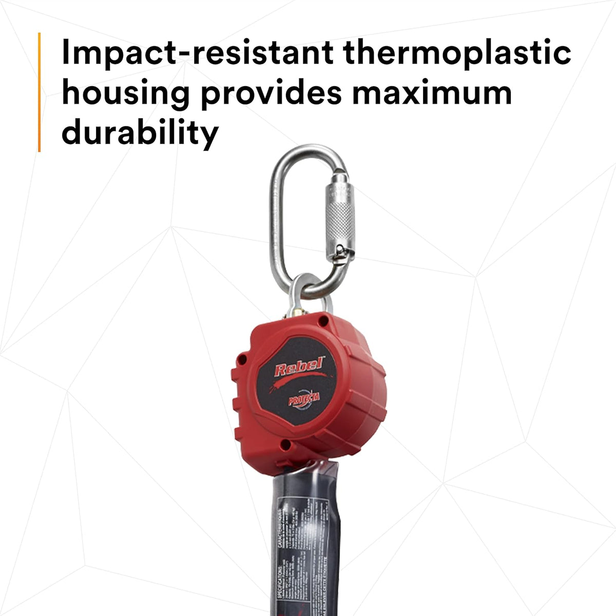 Self Retracting Lifeline with Steel Snap Hook and Carabiner H530