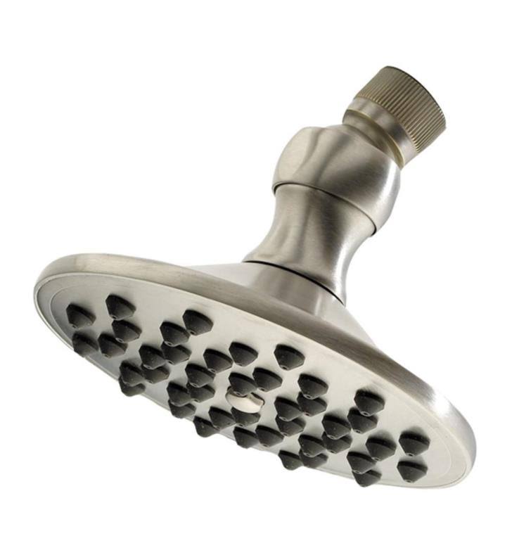 Satin Brass Showerhead P124