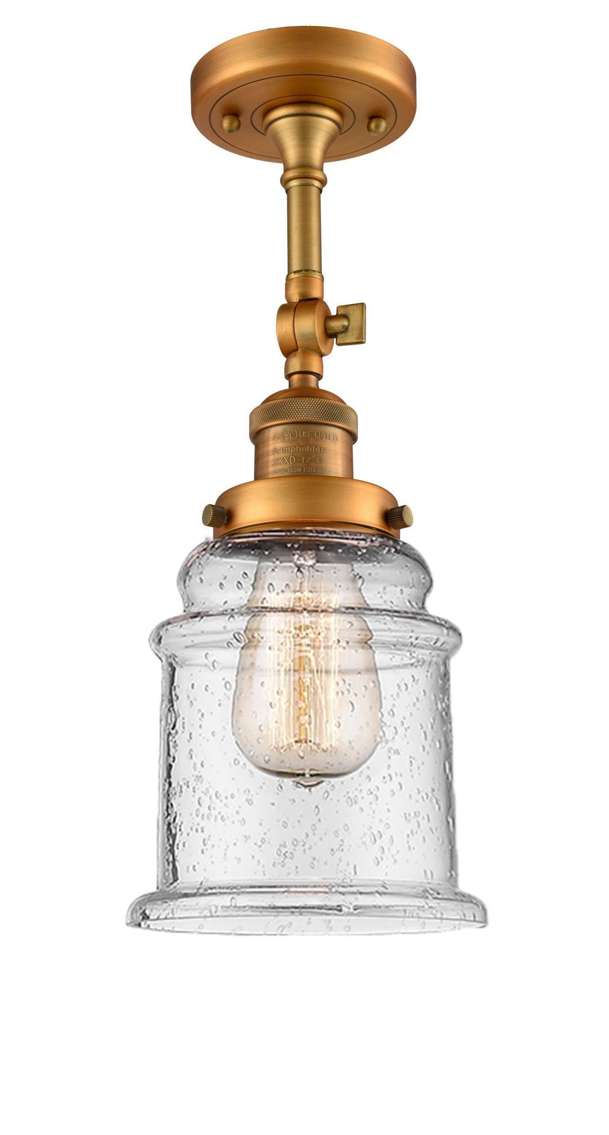 1 Light Semi Flush Mount E4954