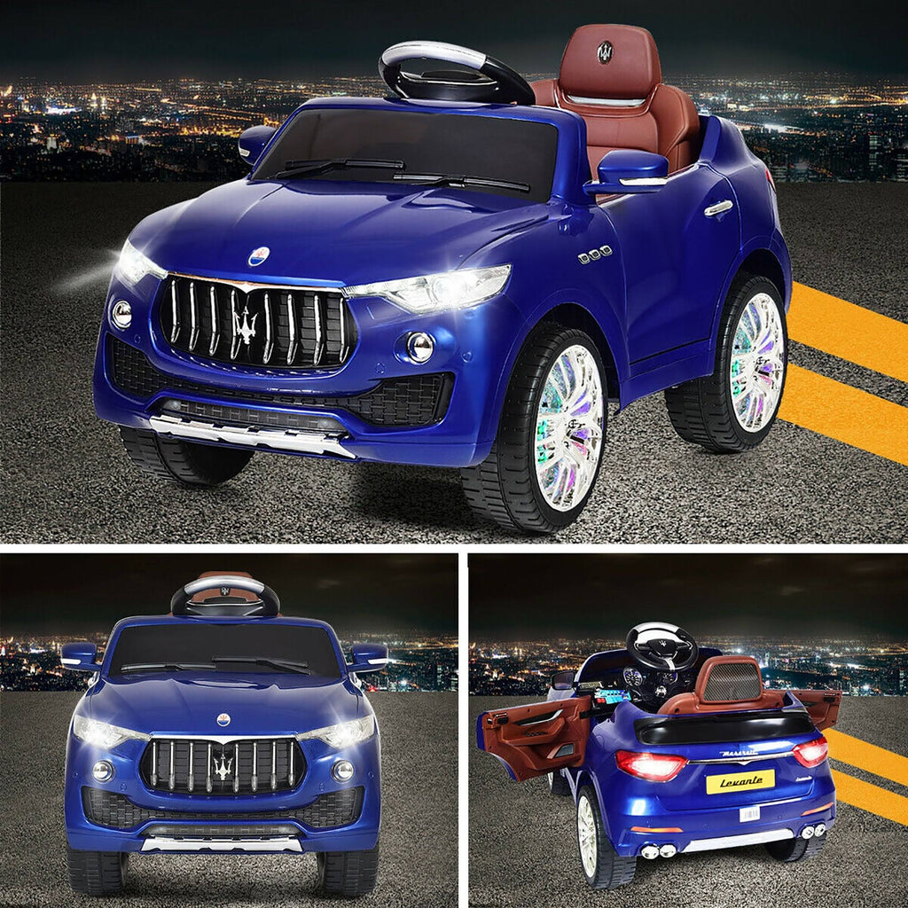 6V Kids Ride on Car with Remote Control Blue K168