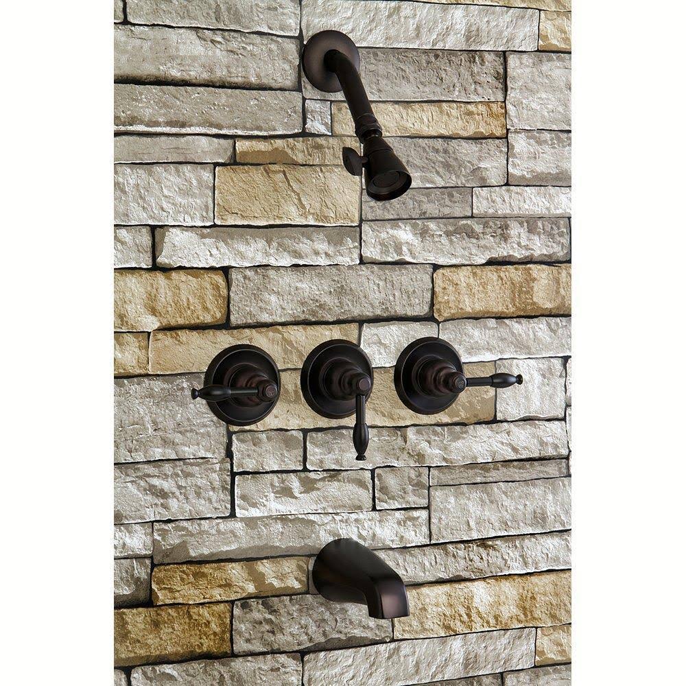 Oil Rubbed Bronze Tub & Shower Faucet X578