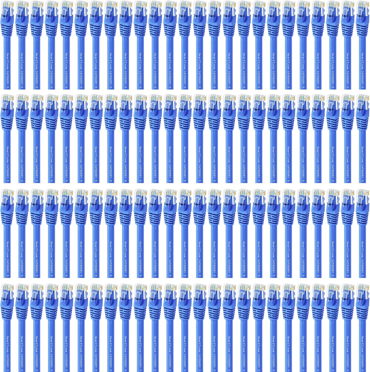 Cat5e Ethernet Patch Cable 3 Feet Blue T23657