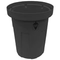 55 gal. Black Polyethylene Food-Grade Waste Container K514753
