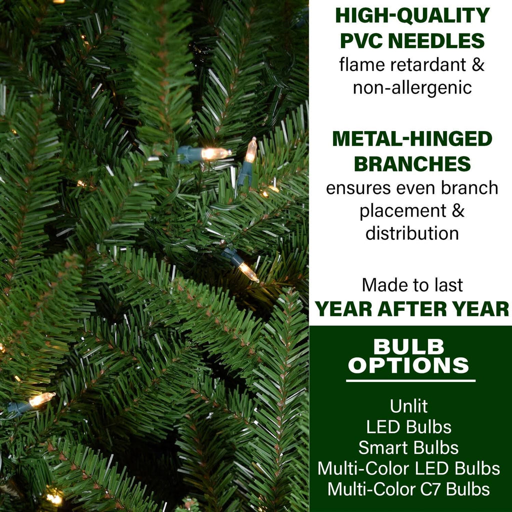 7.5-ft Multi-Color LED Christmas Tree D74161
