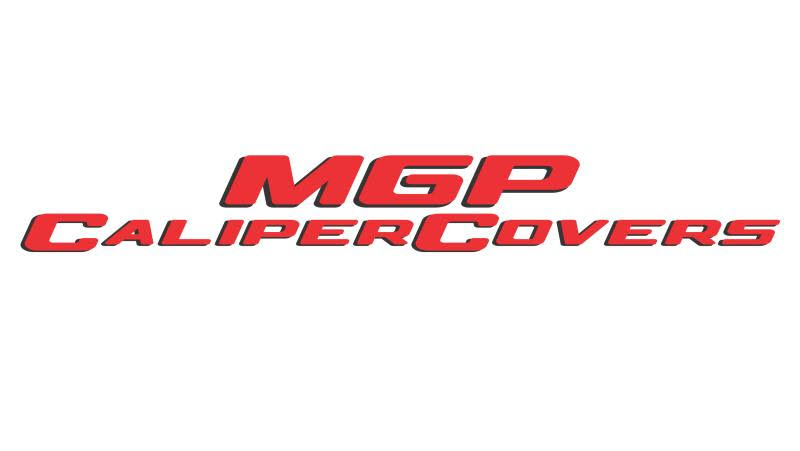 4 Caliper Covers Black Finish Silver G696291