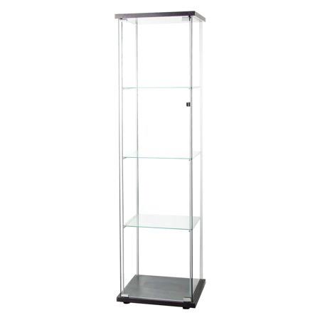 Glass Display Cabinet 4 Shelves with Door F346