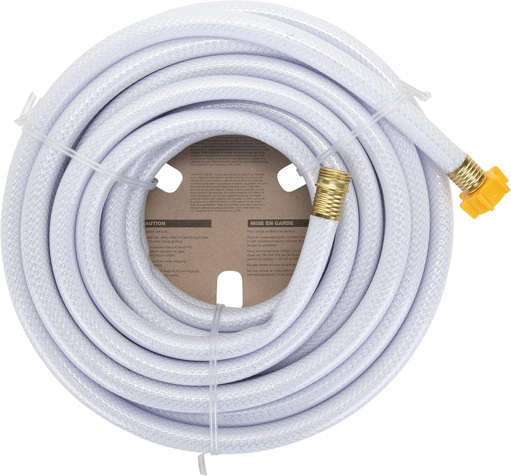 50' Freshwater Hose 5/8 White Pack of 2 T245077