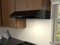 Black 30x22 Under Cabinet Range Hood O124688