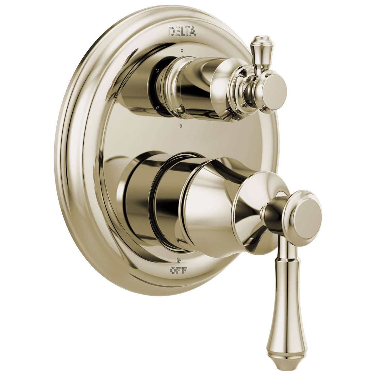 Polished Nickel Valve Trim with 6-Setting Integrated Diverter K1222