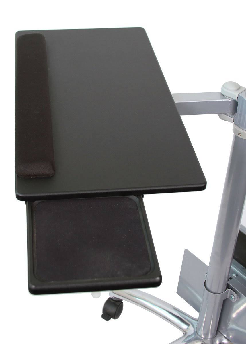 Mobile Computer Cart on Wheels N450