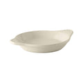 11 oz. Eggshell Round China Egg Dish - 12/Case P3887