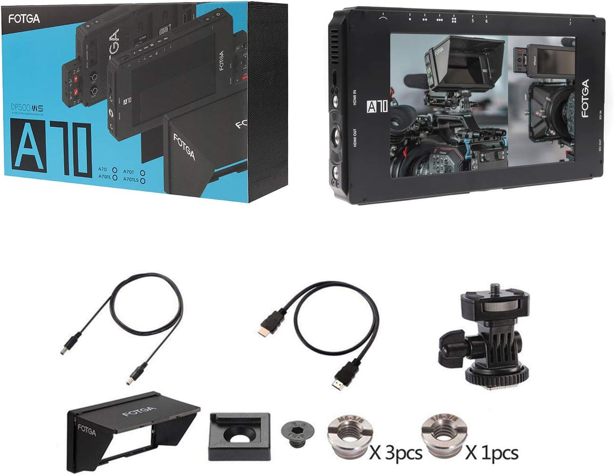 7 Inch Full HD Touch Screen IPS On-Camera Field Monitor W40228