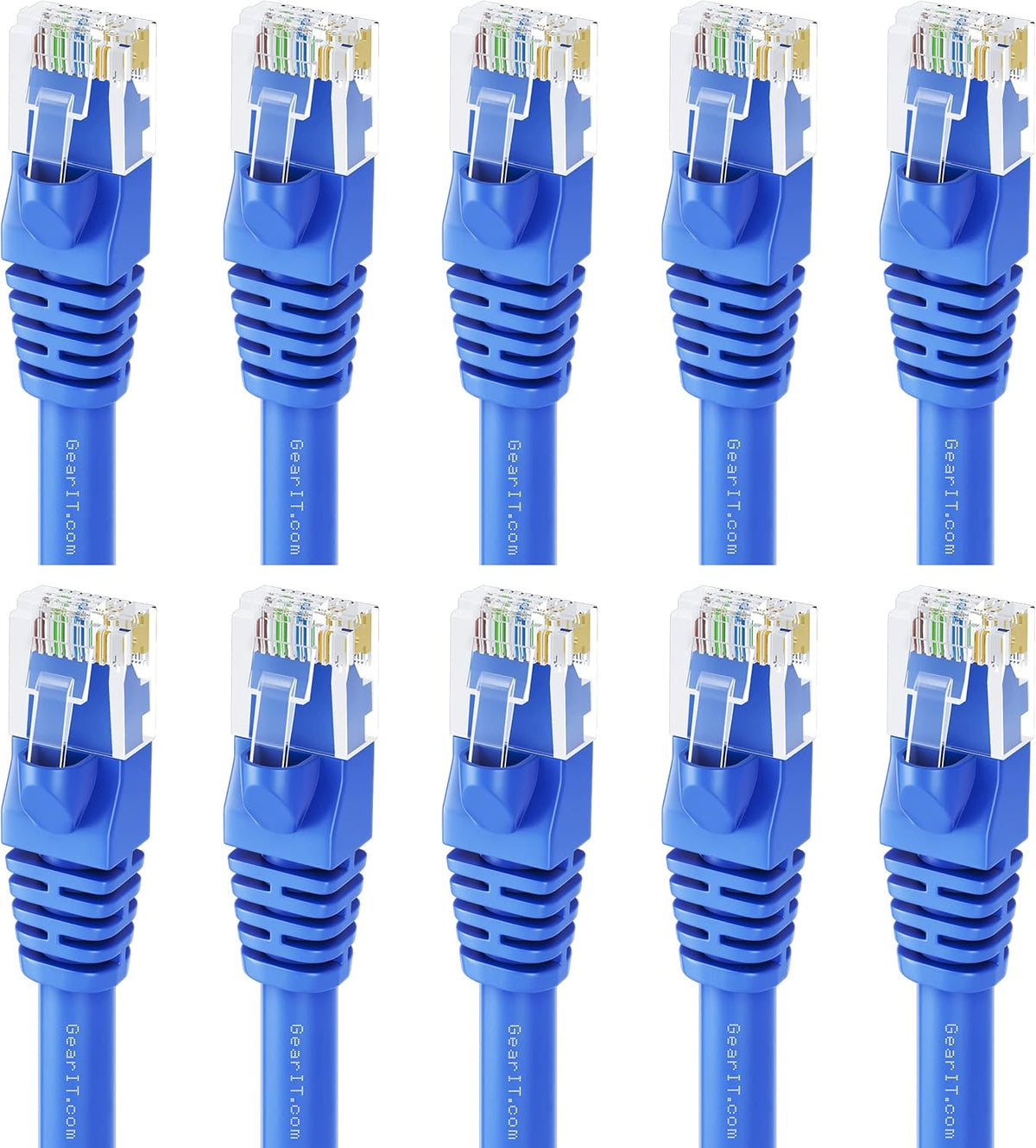 Cat5e Ethernet Patch Cable 3 Feet Blue T23657