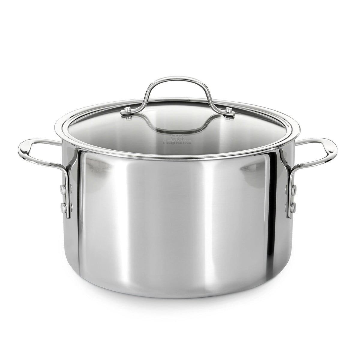 8-qt. Stainless Steel Tri-Ply Covered Stock Pot N537299