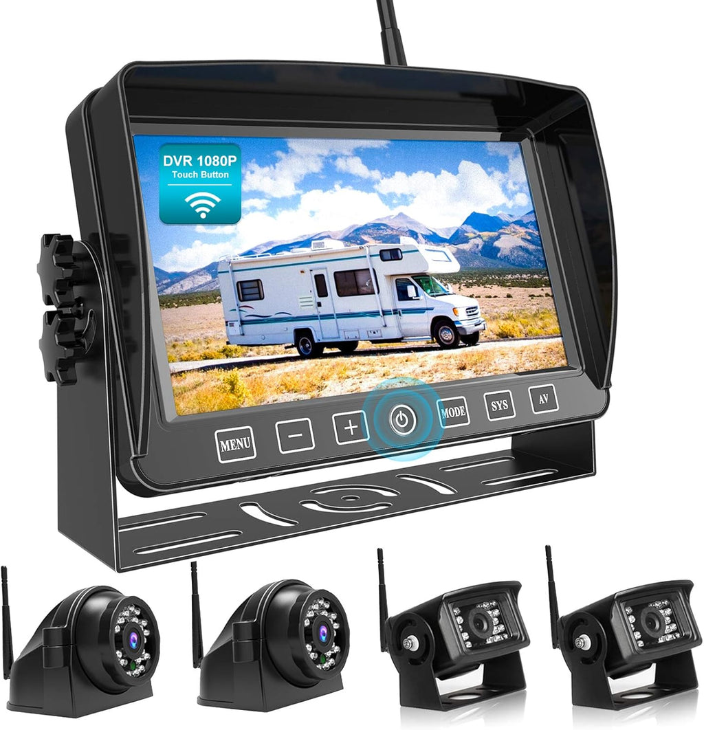 1080P 7-inch Wireless Backup Camera System I1456