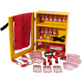 Lockout Tagout Storage Cabinet, 70 Piece, Wall-Mountable, Pack of 2 U6988